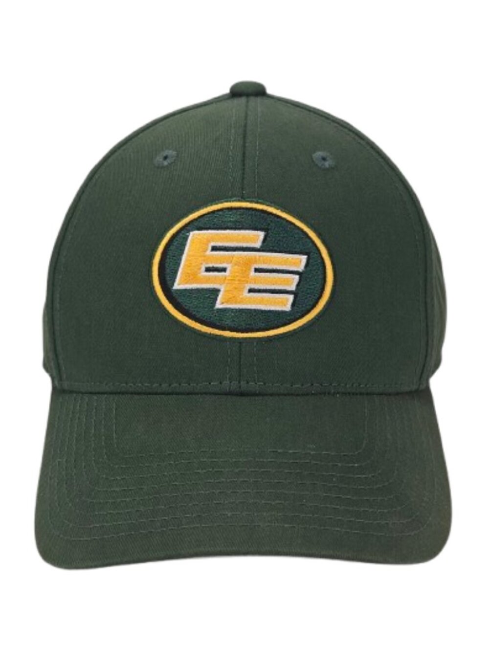 CFL Edmonton Eskimos Trucker Hat Classic Cap Football Green Gold Embroidered